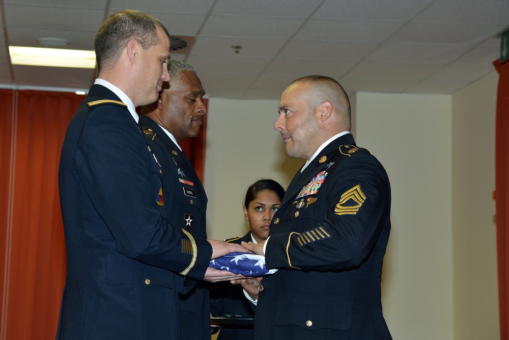 USAG Vicenza quarterly retirement ceremony