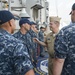 Task Force 73 commander aboard USS Rodney M. Davis