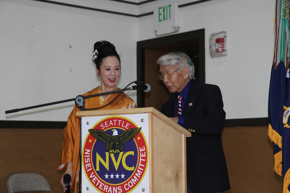 Rising Thunder participants visit Nisei Veterans Committee