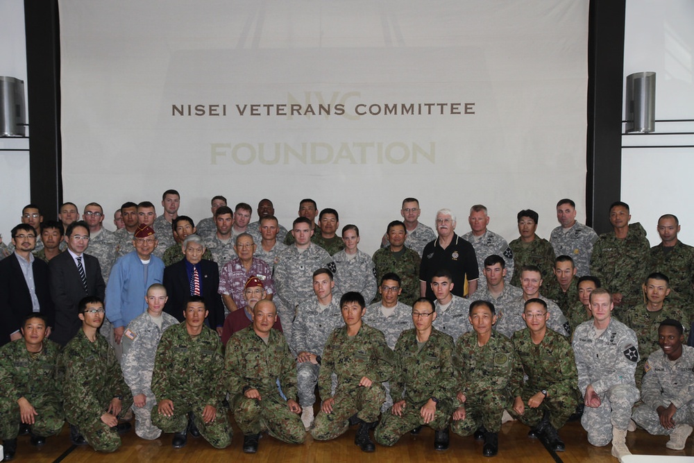 Rising Thunder participants visit Nisei Veterans Committee