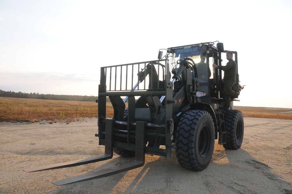 Forklift training