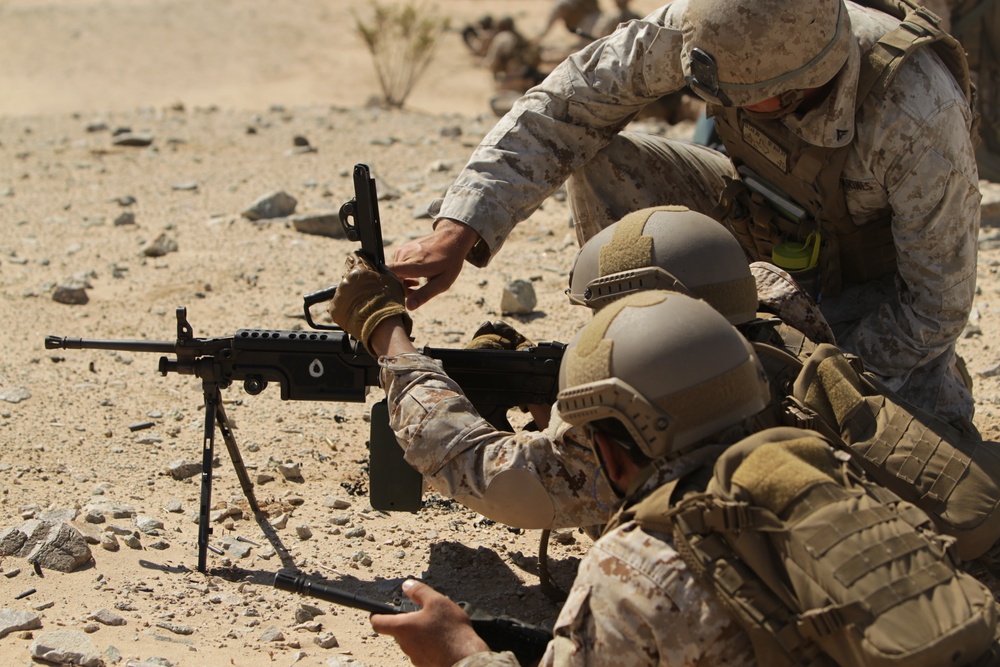 Combat Center Marines take lead on live-fire training