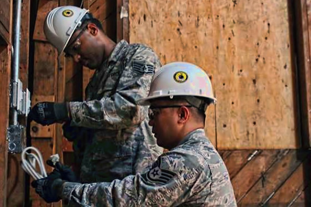 Air Force Reserve, Army units collaborate on World War II chapel renovations