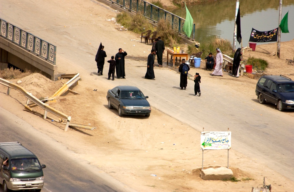 Road in Diwaniyah