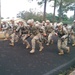 All Guard candidates prepare for the one mile combat run