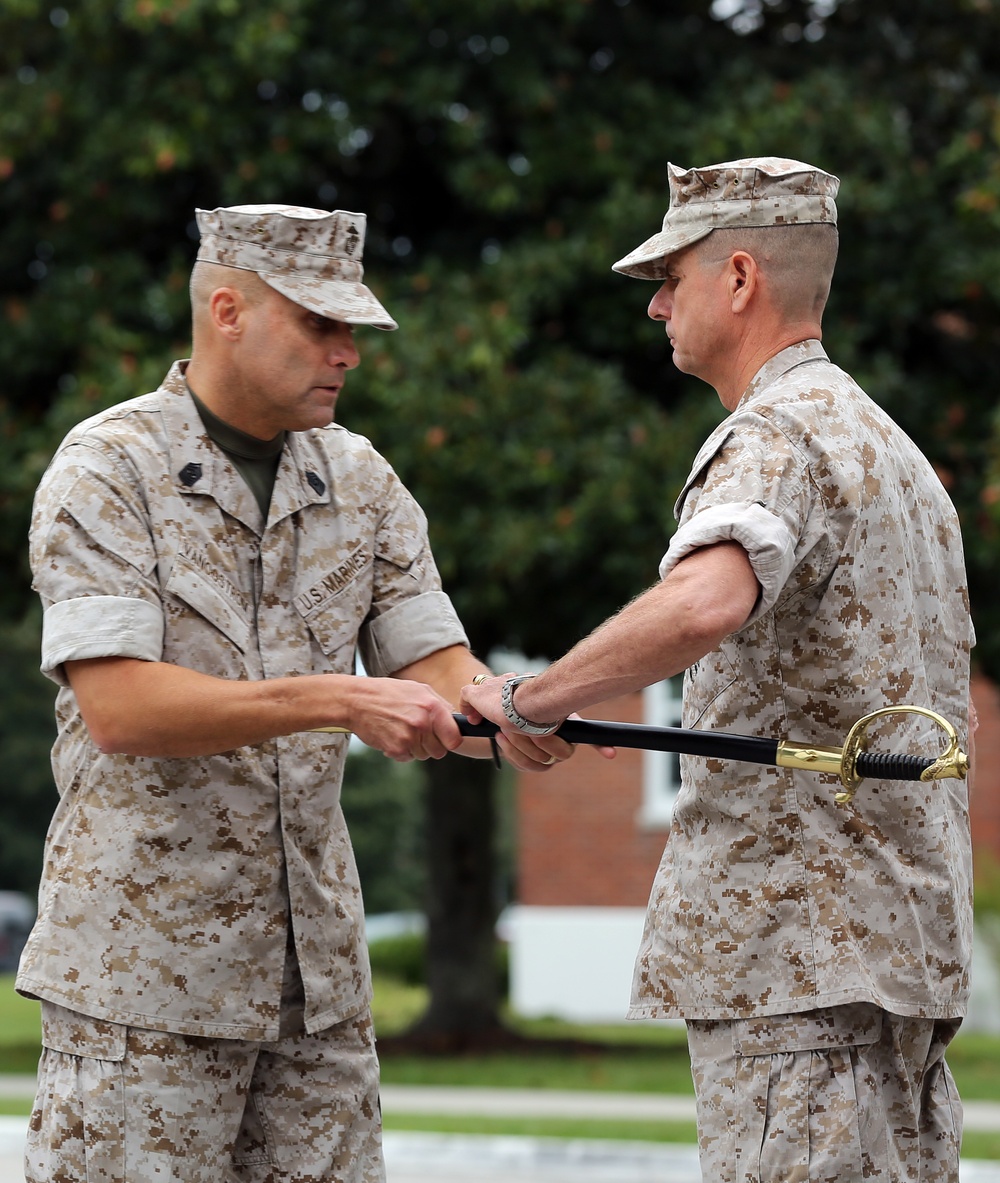 II Marine Expeditionary Force embraces new Sergeant Major