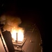 USS Arleigh Burke (DDG 51) launches tomahawk missiles
