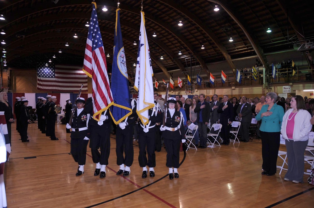 Change of command ceremony