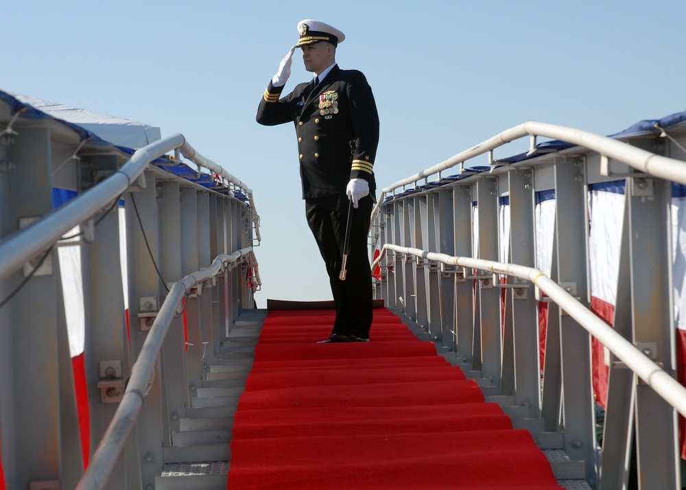 Change of command ceremony