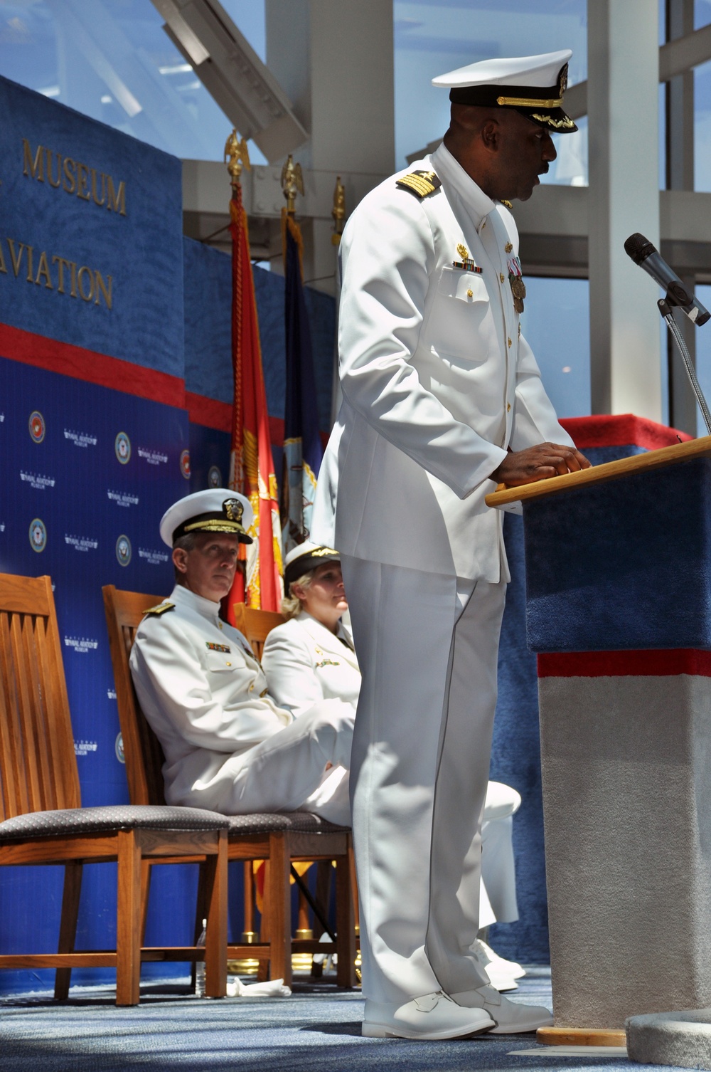 Change of command ceremony