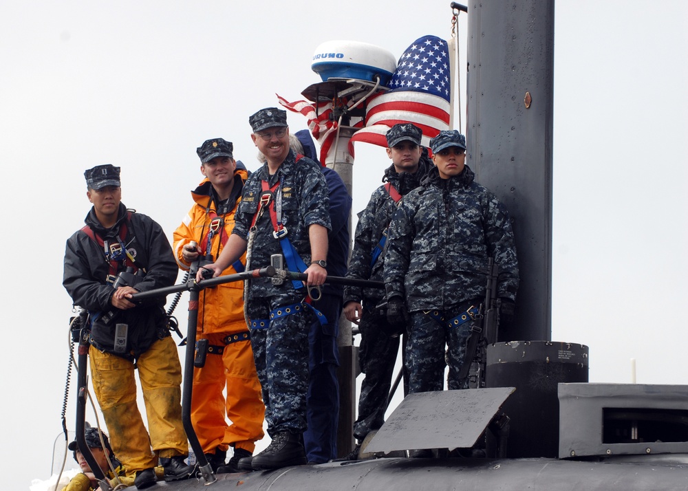 USS Newport News operations