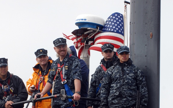 USS Newport News operations
