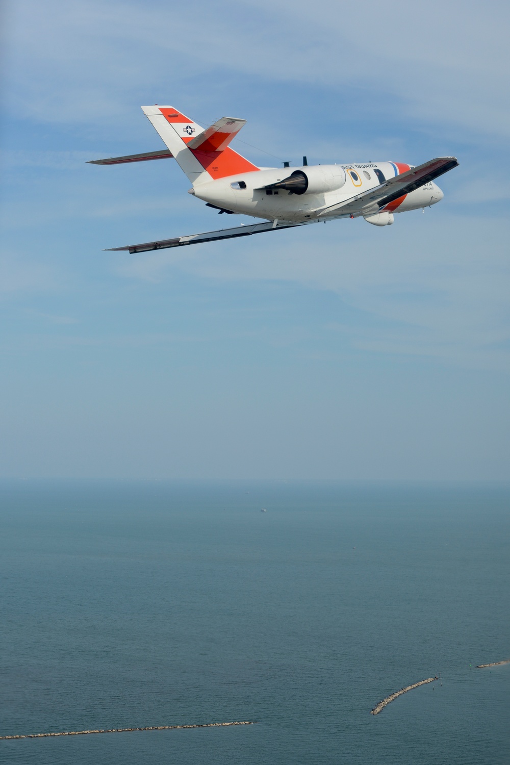 Final HU-25 Falcon formation flight