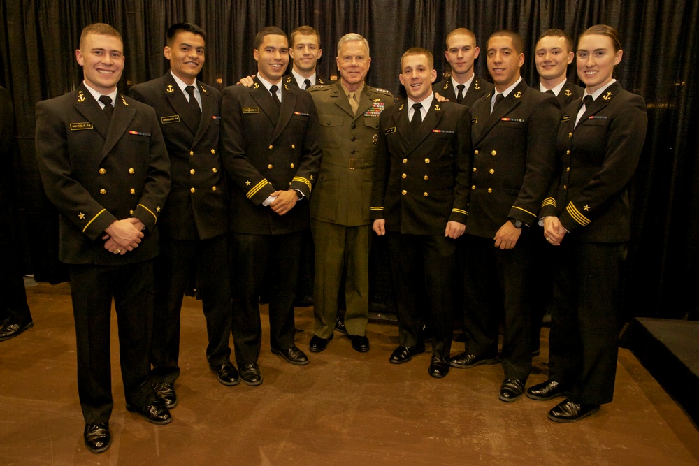 Naval Academy Marine Corps selectee dinner