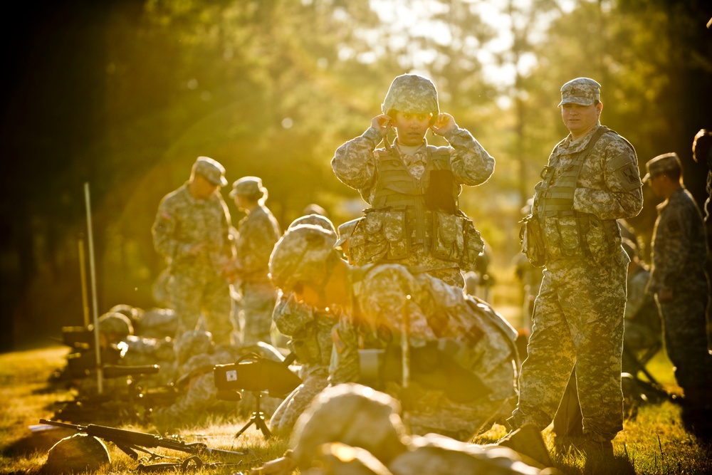 Competitors take on second day of Army Reserve small-arms championship