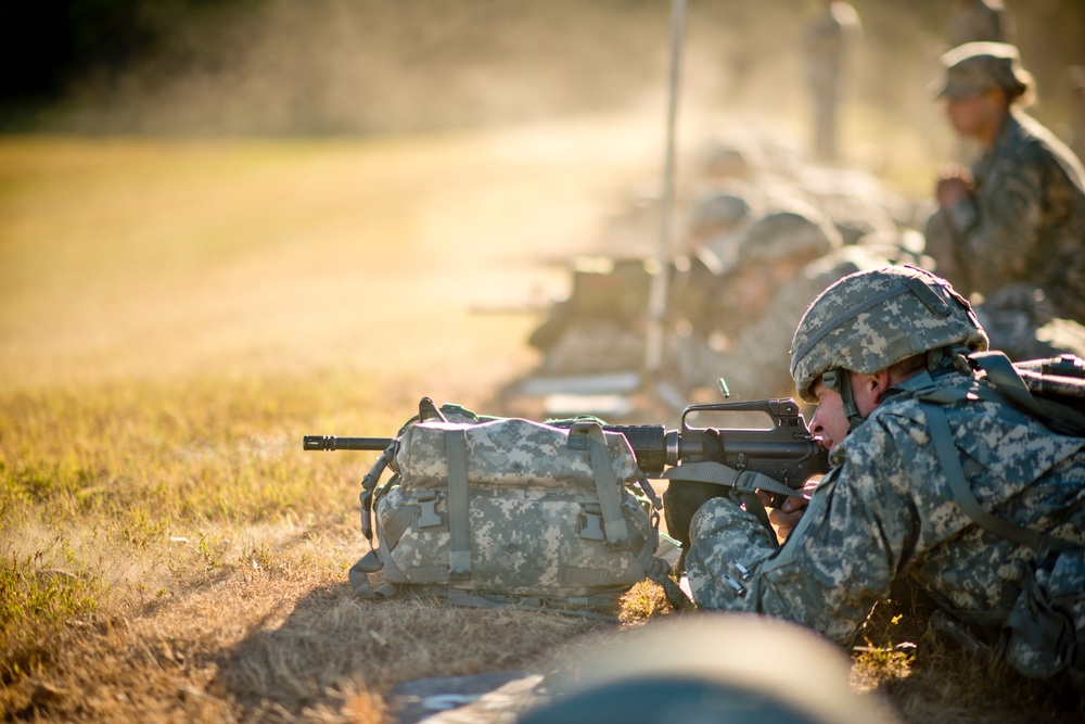 Competitors take on second day of Army Reserve small-arms championship