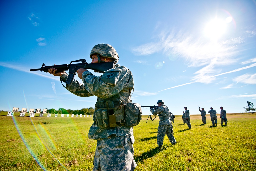 Competitors take on second day of Army Reserve small-arms championship