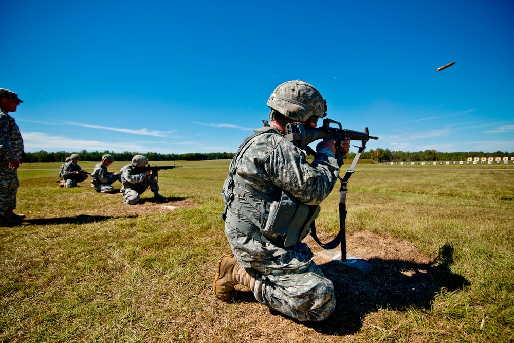 Competitors take on second day of Army Reserve small-arms championship