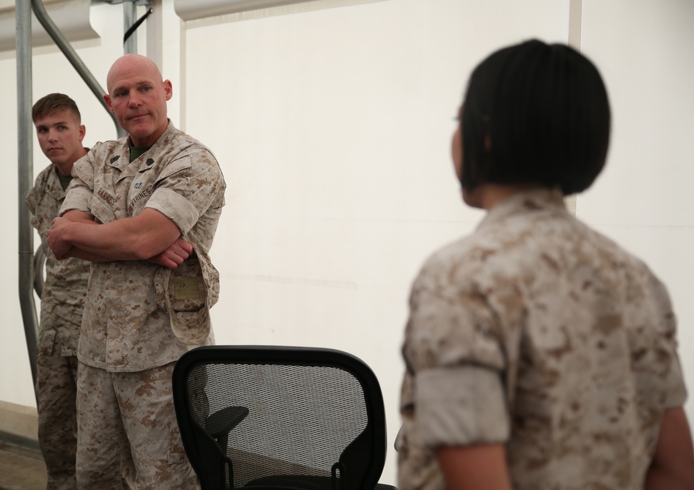 Integrated Task Force welcomes Sergeant Major of the Marine Corps