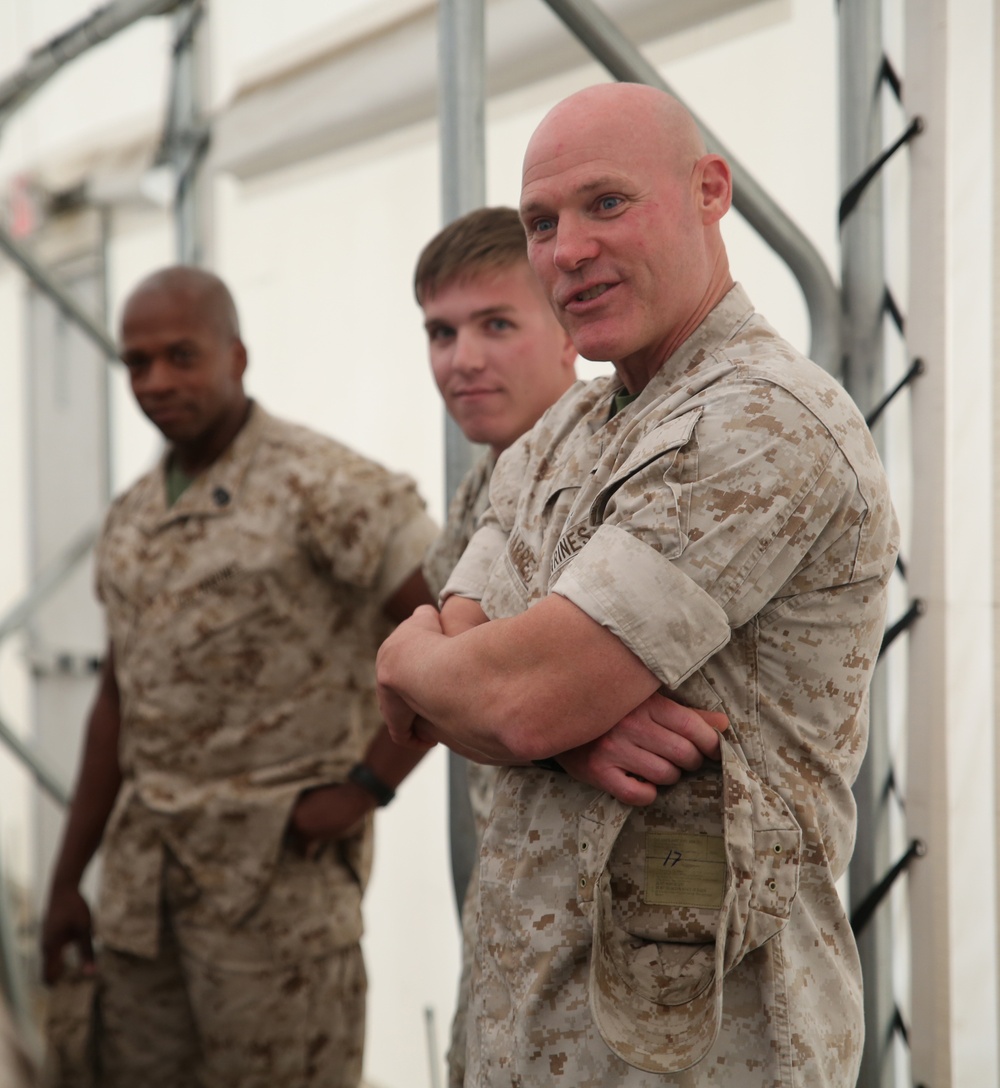 Integrated Task Force welcomes Sergeant Major of the Marine Corps