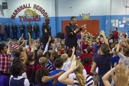 Lifeliners commemorate Sept. 11 at Marshall Elementary