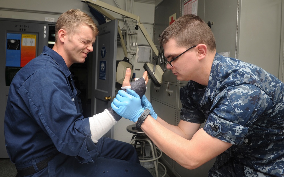 USS Nimitz medical operations