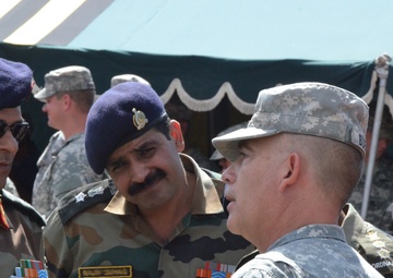 California National Guard soldiers train at Yudh Abhyas 2014