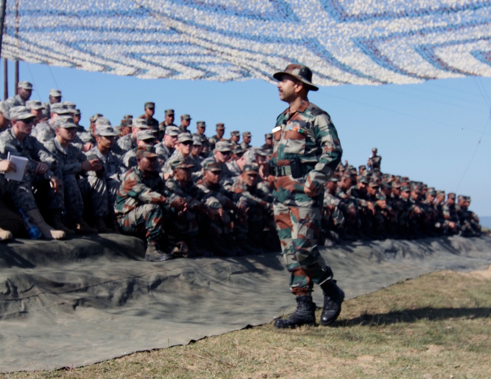 US, Indian Soldiers train together