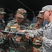 US, Indian Soldiers participate in weapons exchange