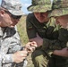 Sky Soldiers train with Iron Wolf Brigade