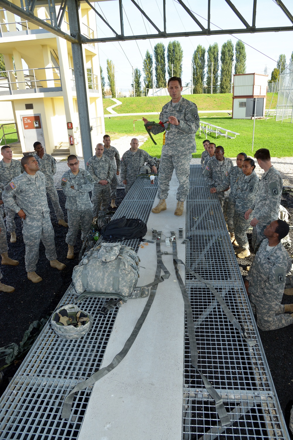 Basic airborne refresher training