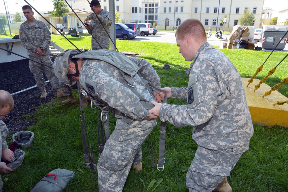 Basic airborne refresher training