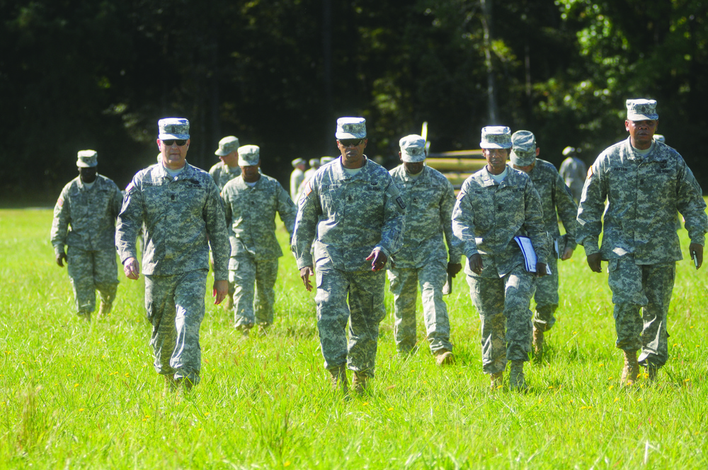 NCO Business:  Sergeant Major of the Army inspects Best Warrior preparations