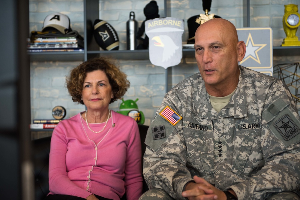 Google Hangout with the US Army Chief of Staff