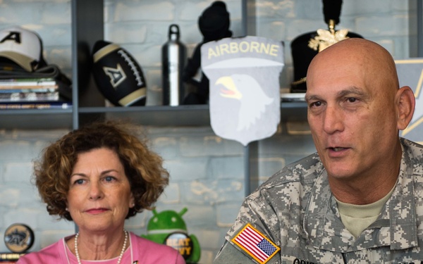 Google Hangout with the US Army Chief of Staff