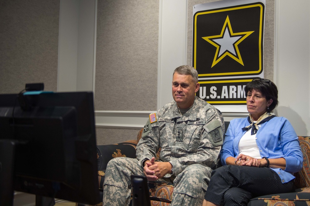 Google Hangout with the US Army Chief of Staff