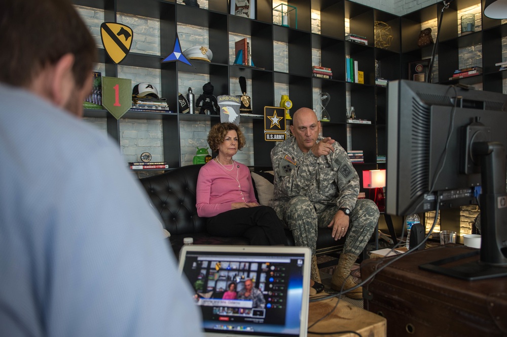 Google Hangout with the US Army Chief of Staff