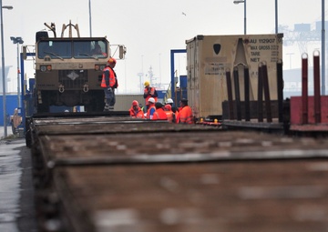 Planes, Trains and Ferries: 1/1 CAV equipment arrives in Europe