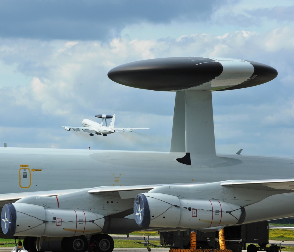 Welcome home! Last AWACS returns from Afghanistan