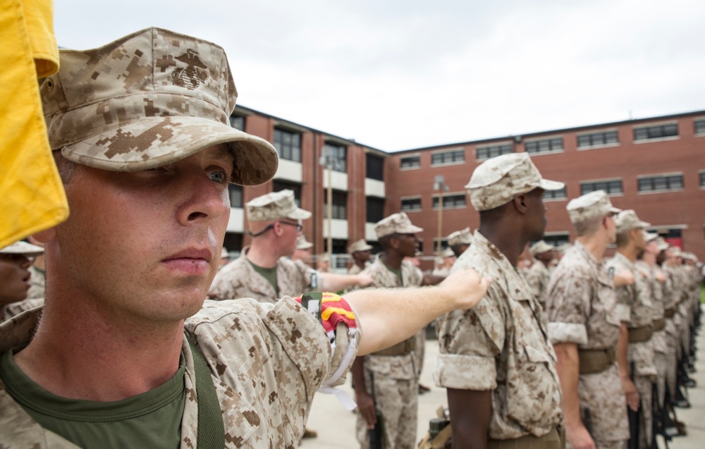 Wilmington, N.C., native training at Parris Island to become U.S. Marine