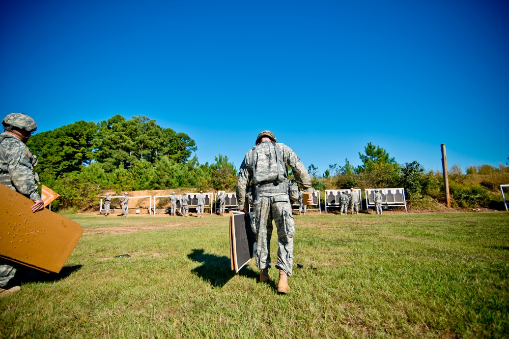 Soldiers take first shot at Army Reserve Small Arms Championship