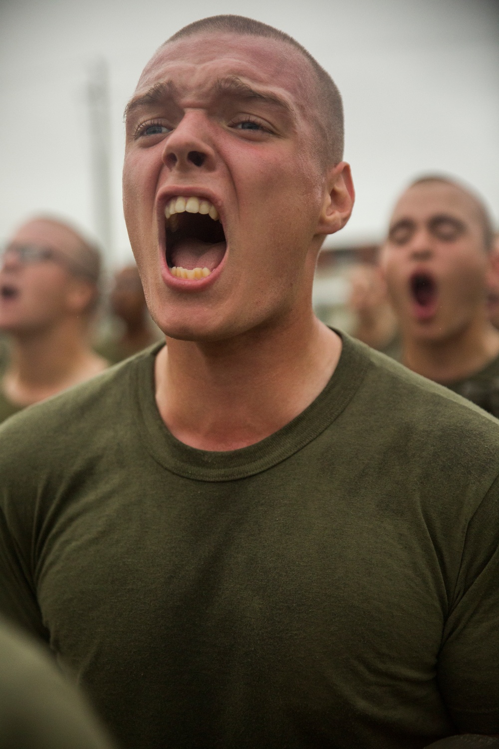Winthrop, Maine, native training at Parris Island to become U.S. Marine