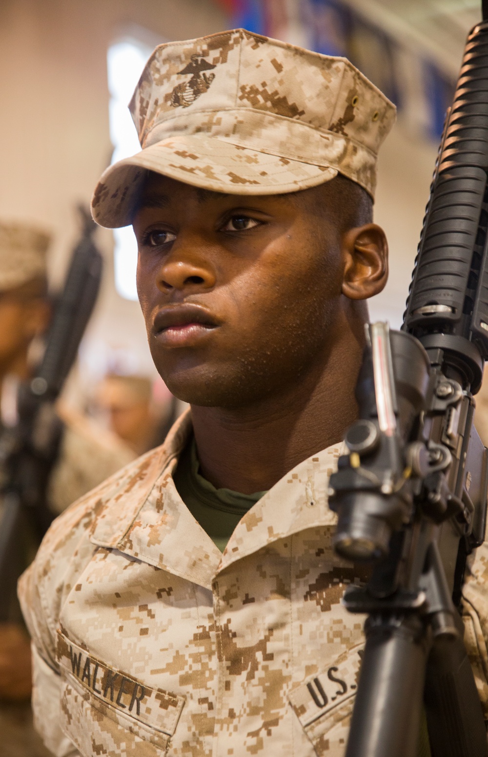 Parris Island recruits march closer to title Marine