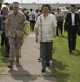 Japan Minister of Defense Eto makes first visit to Okinawa