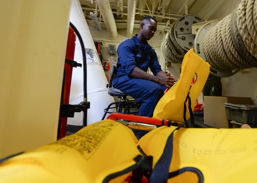 Personal flotation device safety check