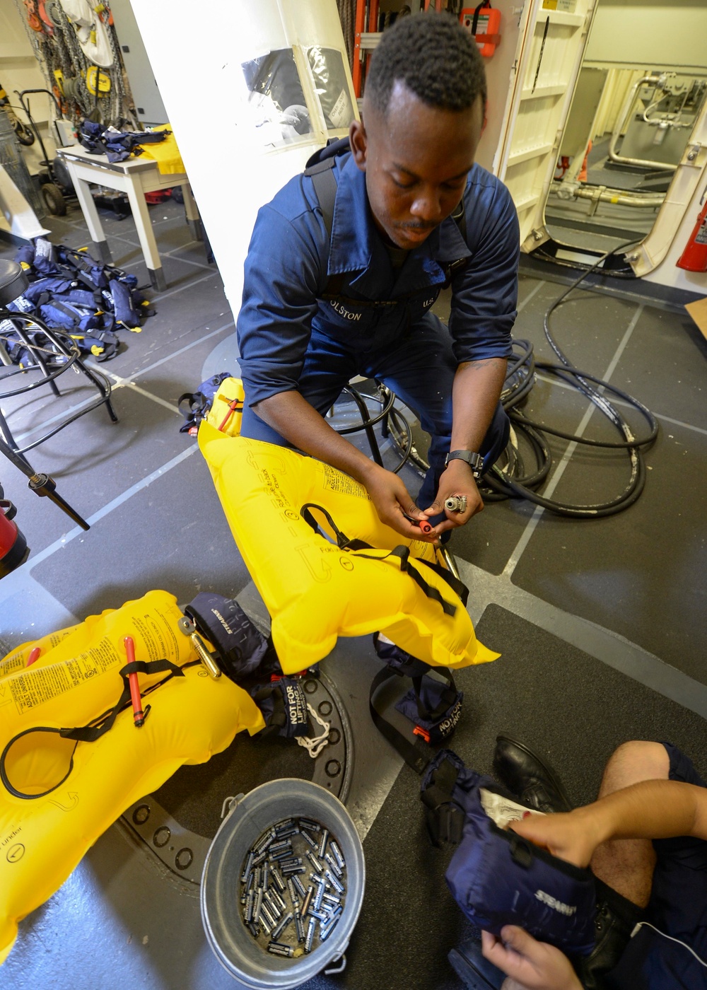 Personal flotation device safety check