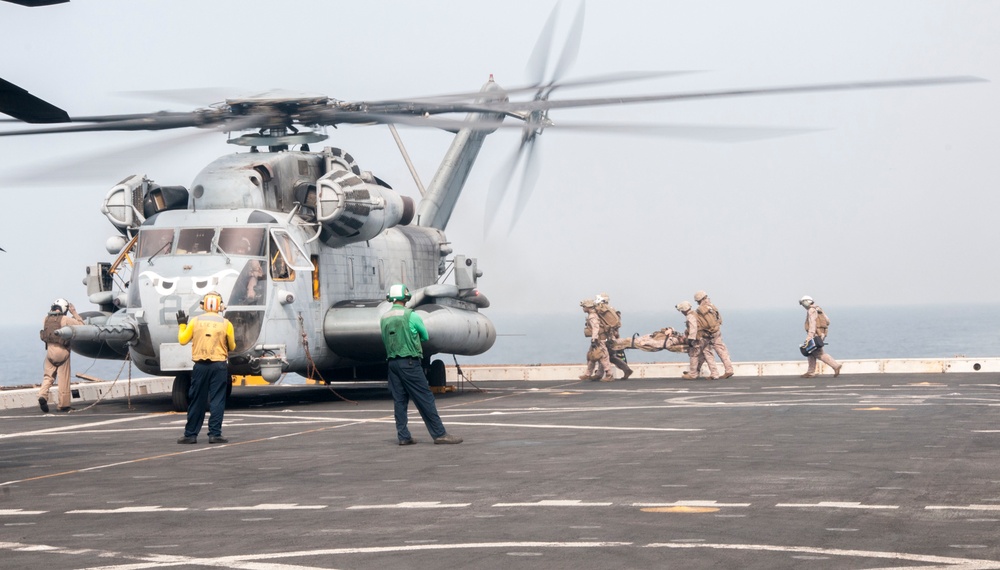 USS San Diego operations