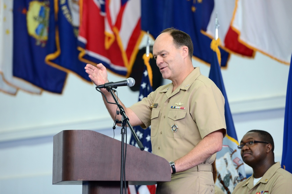 US Navy chief petty officer pinning ceremony