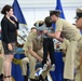 US Navy chief petty officer pinning ceremony