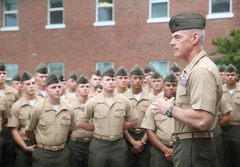 2nd Marine Division commanding general visits GCEITF